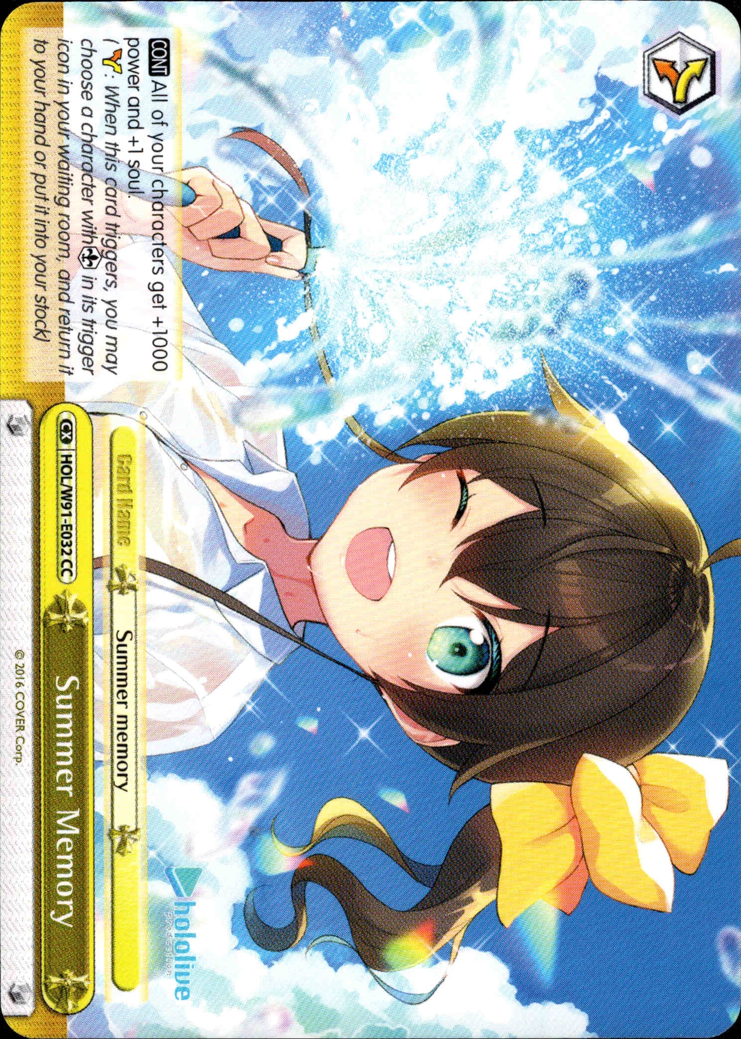 Summer Memory - HOL/W91-E032 CC - Hololive Production