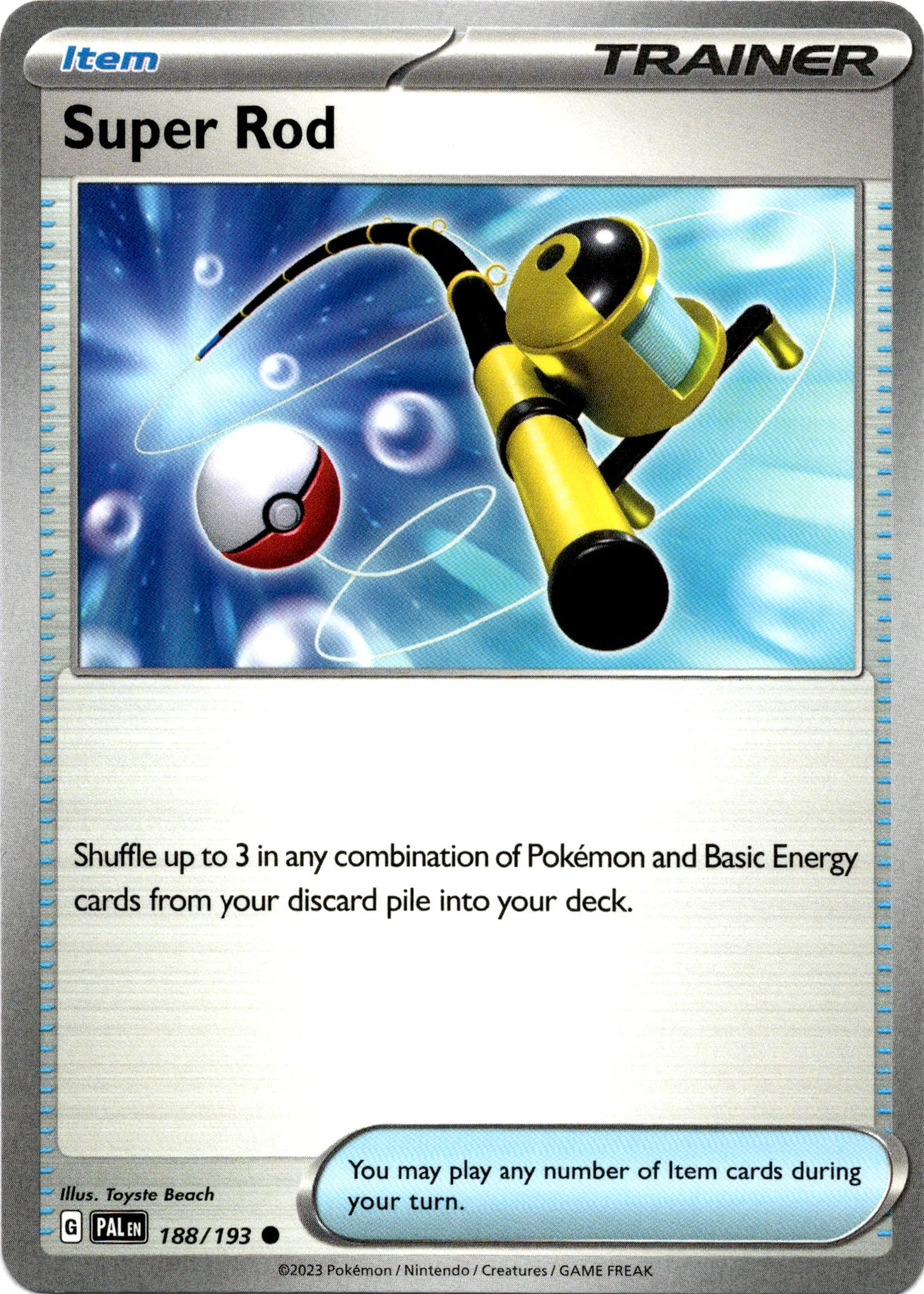 Super Rod - 188/193 - Paldea Evolved