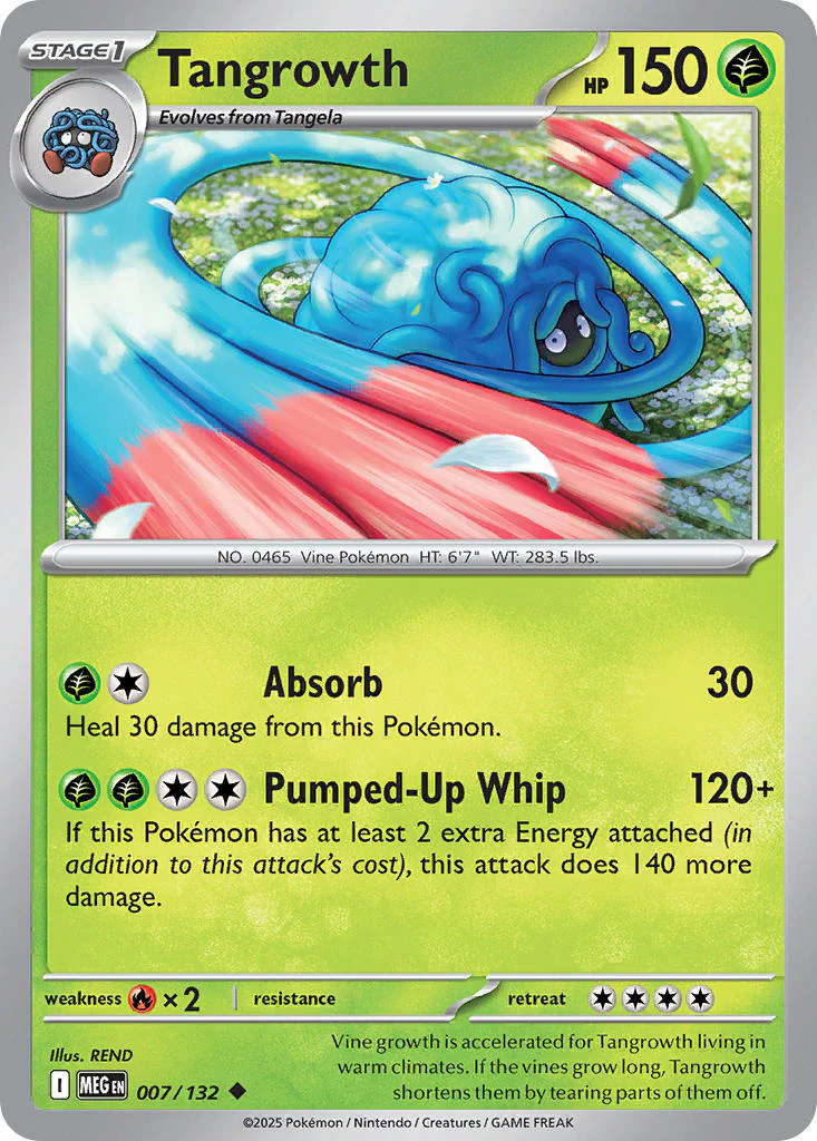 Tangrowth - 007/132 - Mega Evolution