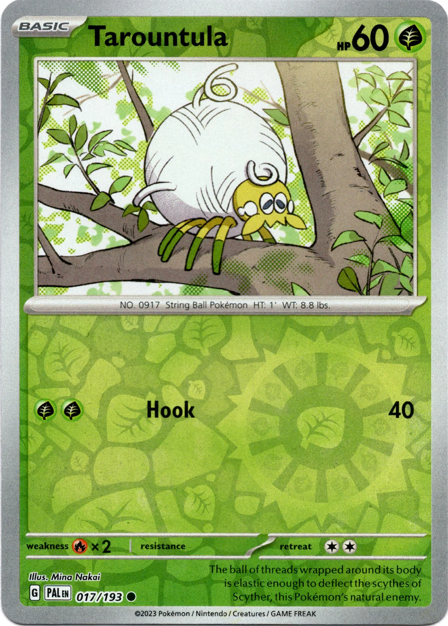 Tarountula - 017/193 - Paldea Evolved - Reverse Holo