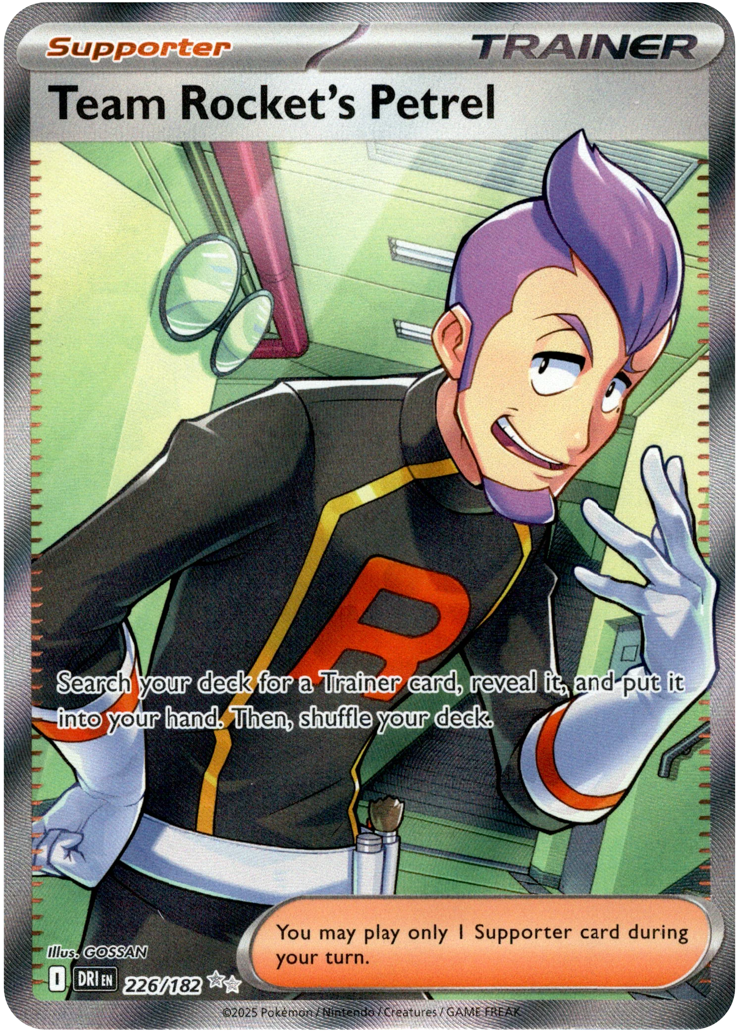 Team Rocket's Petrel - 226/182 - Destined Rivals - Holo