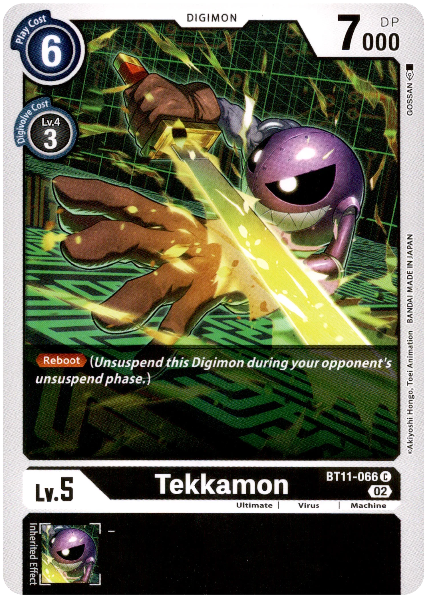 Tekkamon - BT11-066 C - Dimensional Phase