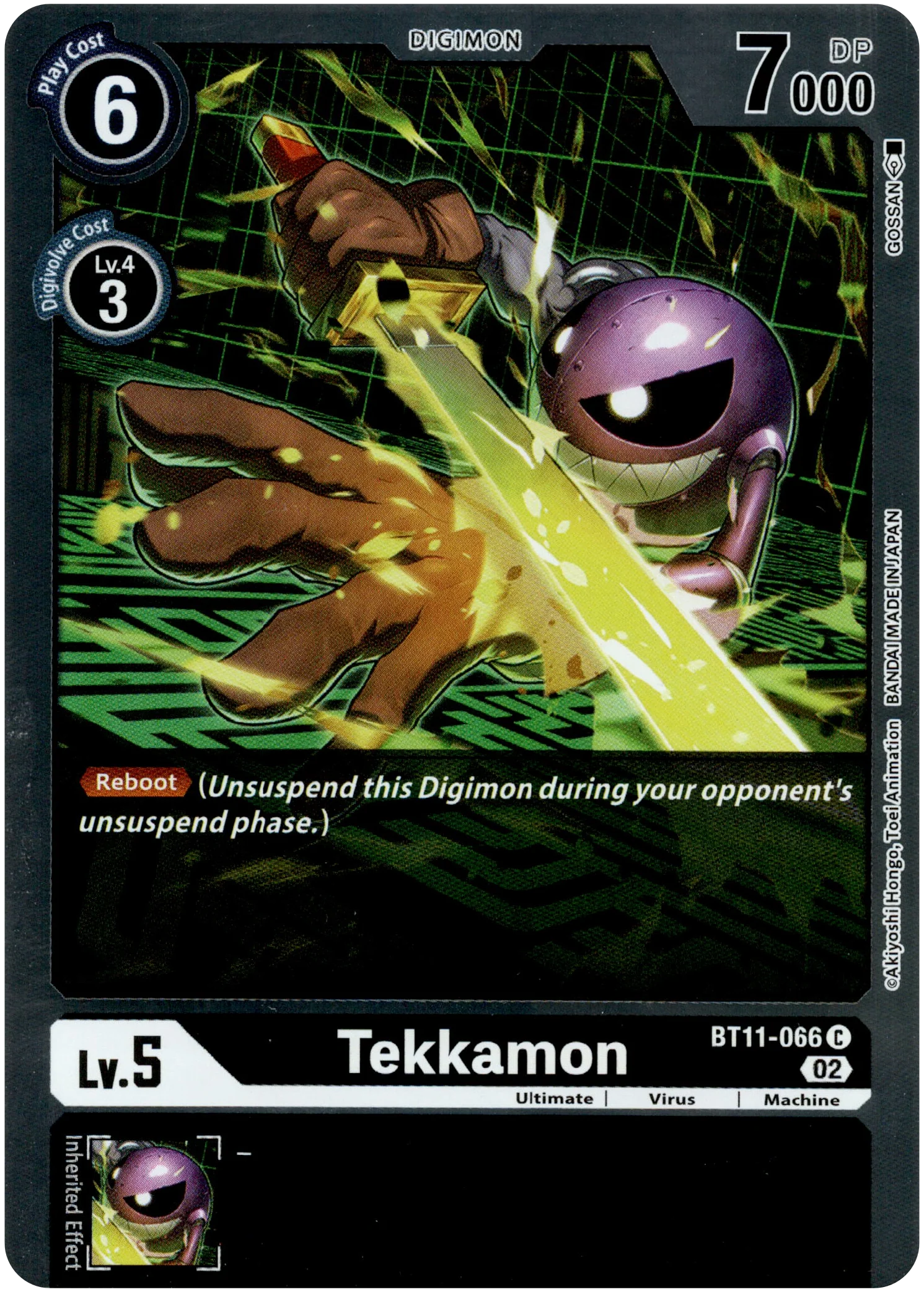 Tekkamon - BT11-066 C - Dimensional Phase - Foil