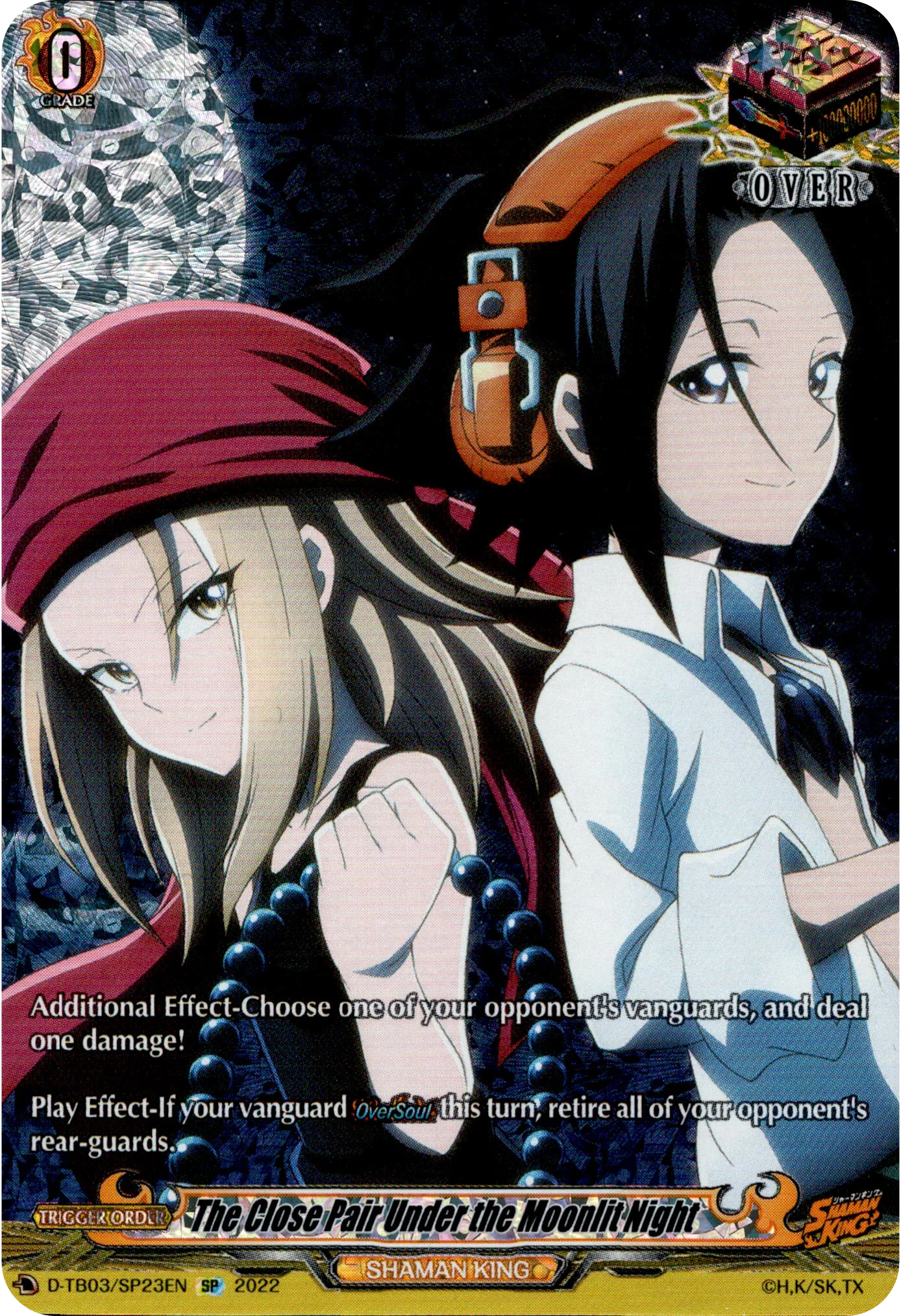 The Close Pair Under the Moonlit Night - D-TB03/SP23EN - Shaman King