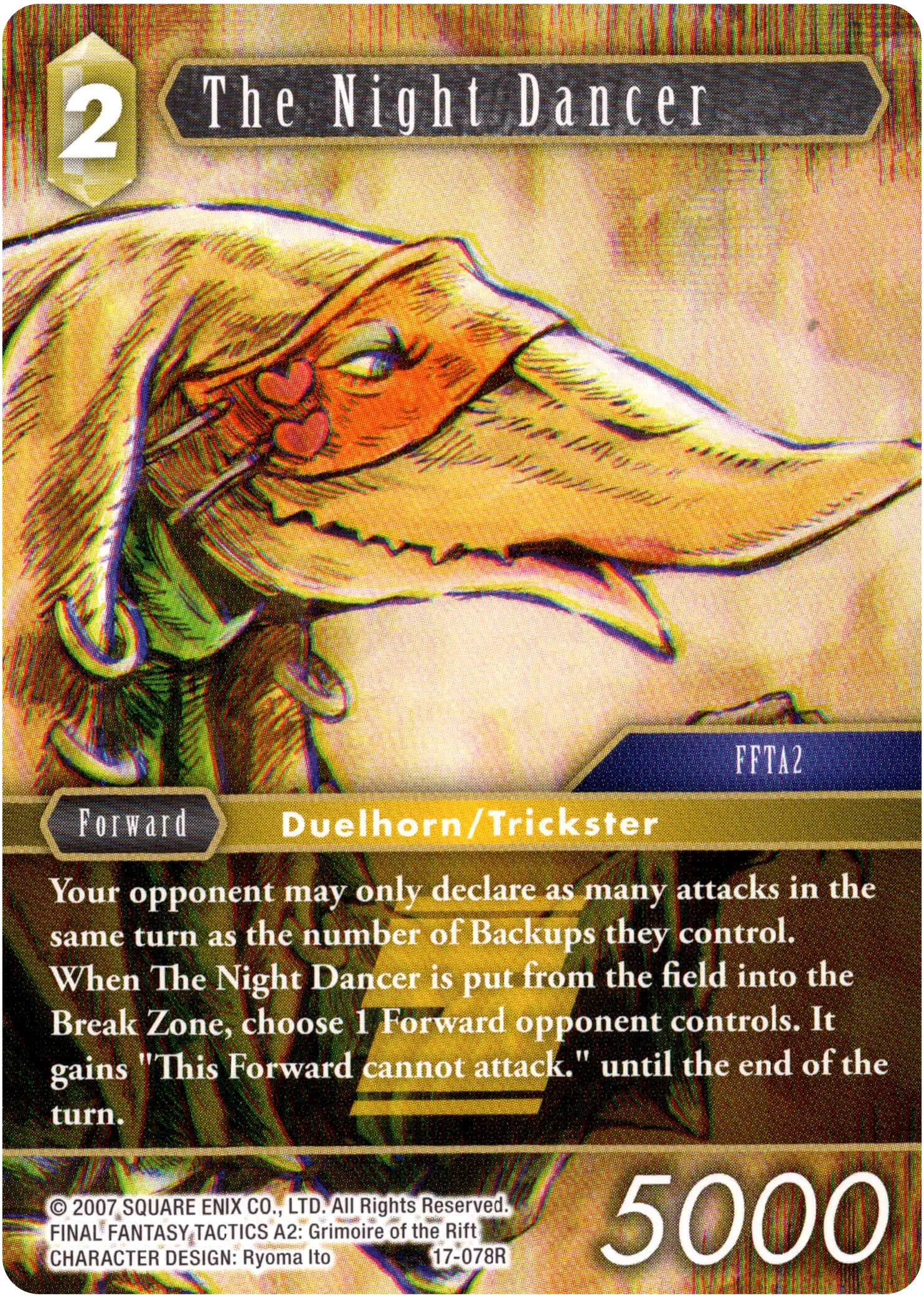 The Night Dancer - 17-078R - Rebellion's Call