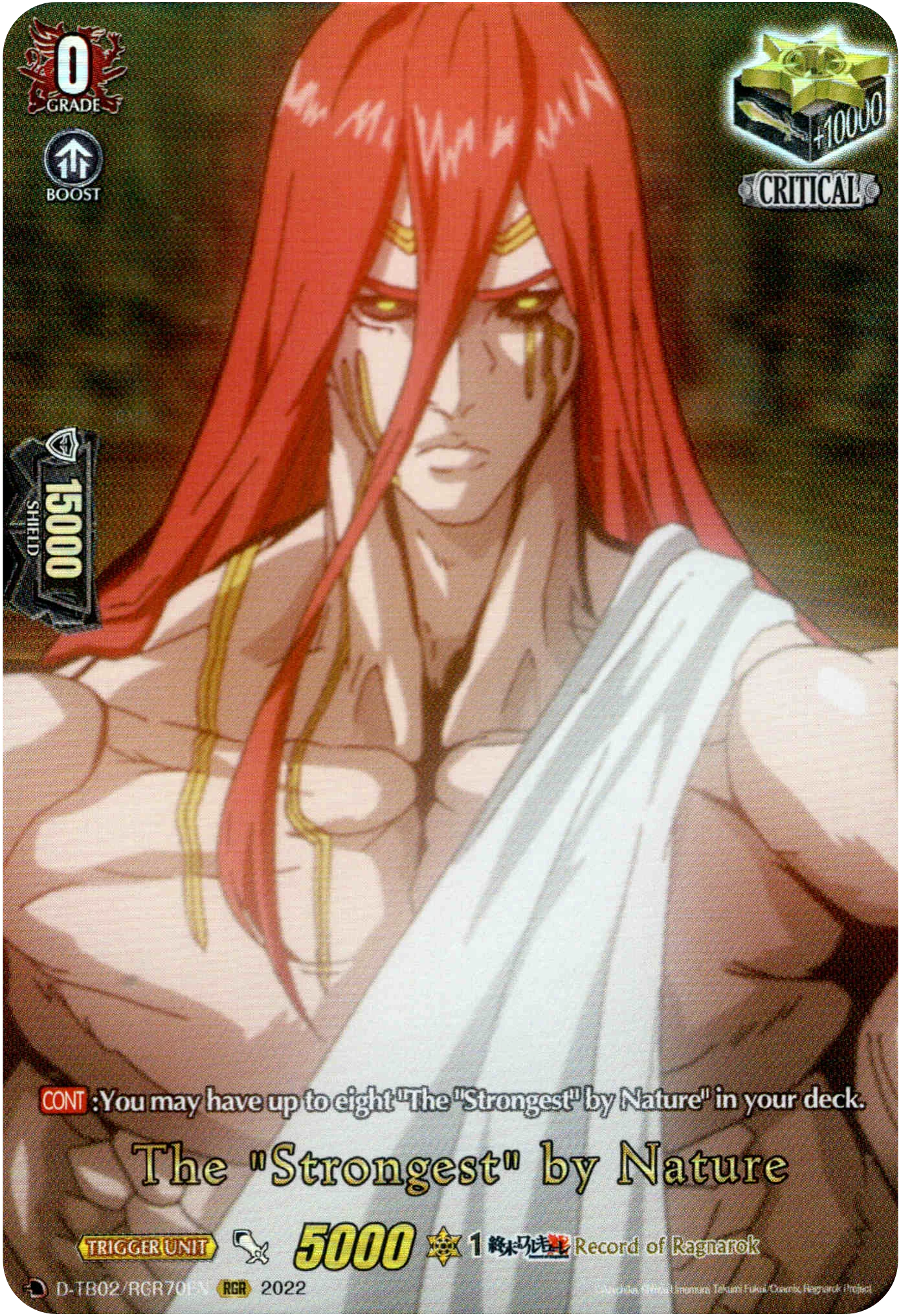 The "Strongest" by Nature - D-TB02/RGR70EN - Record of Ragnarok