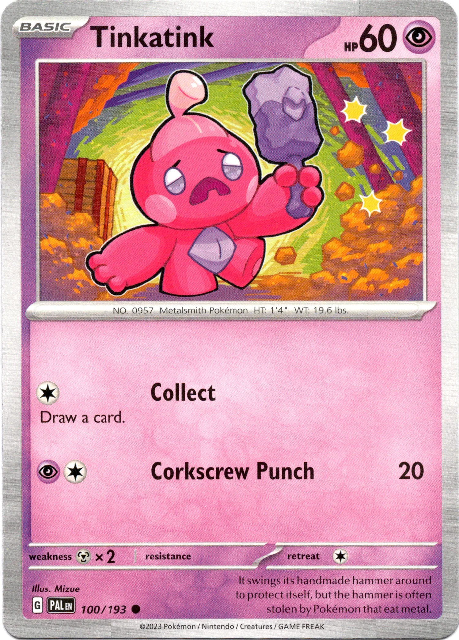 Tinkatink - 100/193 - Paldea Evolved