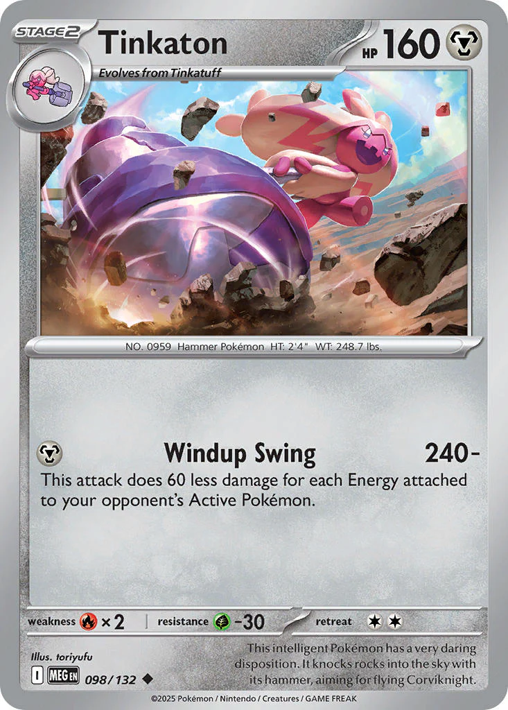 Tinkaton - 098/132 - Mega Evolution