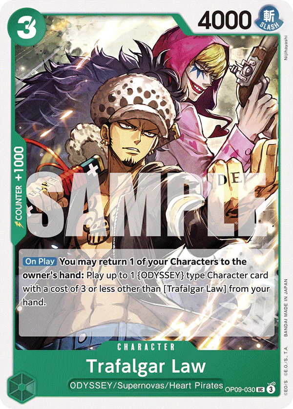 Trafalgar Law - OP09-030 UC - Emperors in the New World