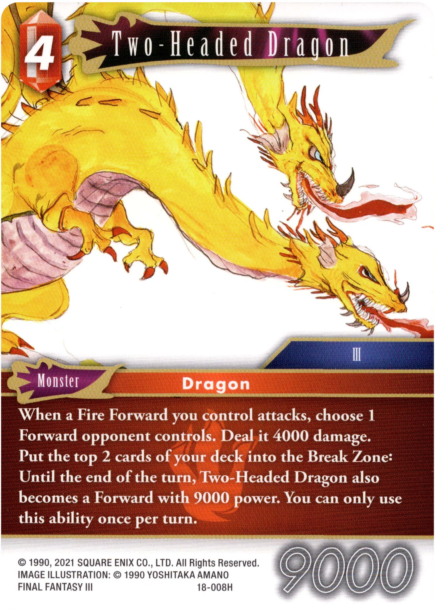 Two-Headed Dragon - 18-008H - Resurgence of Power