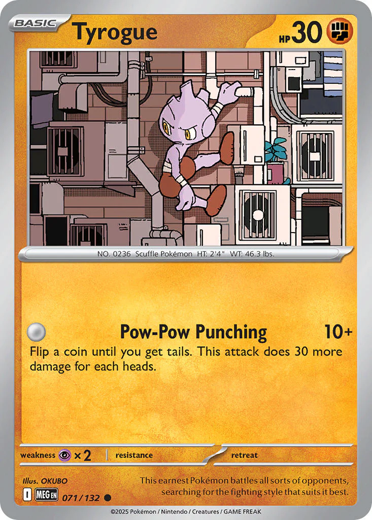 Tyrogue - 071/132 - Mega Evolution