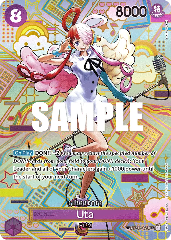 Uta (SP) - OP01-120 - Awakening of the New Era - Foil