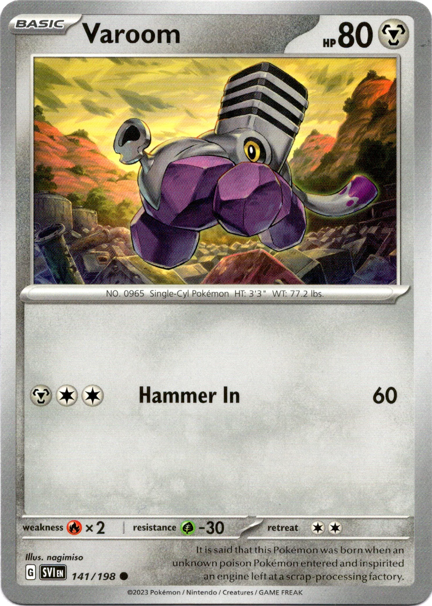 Varoom - 141/198 - Scarlet & Violet