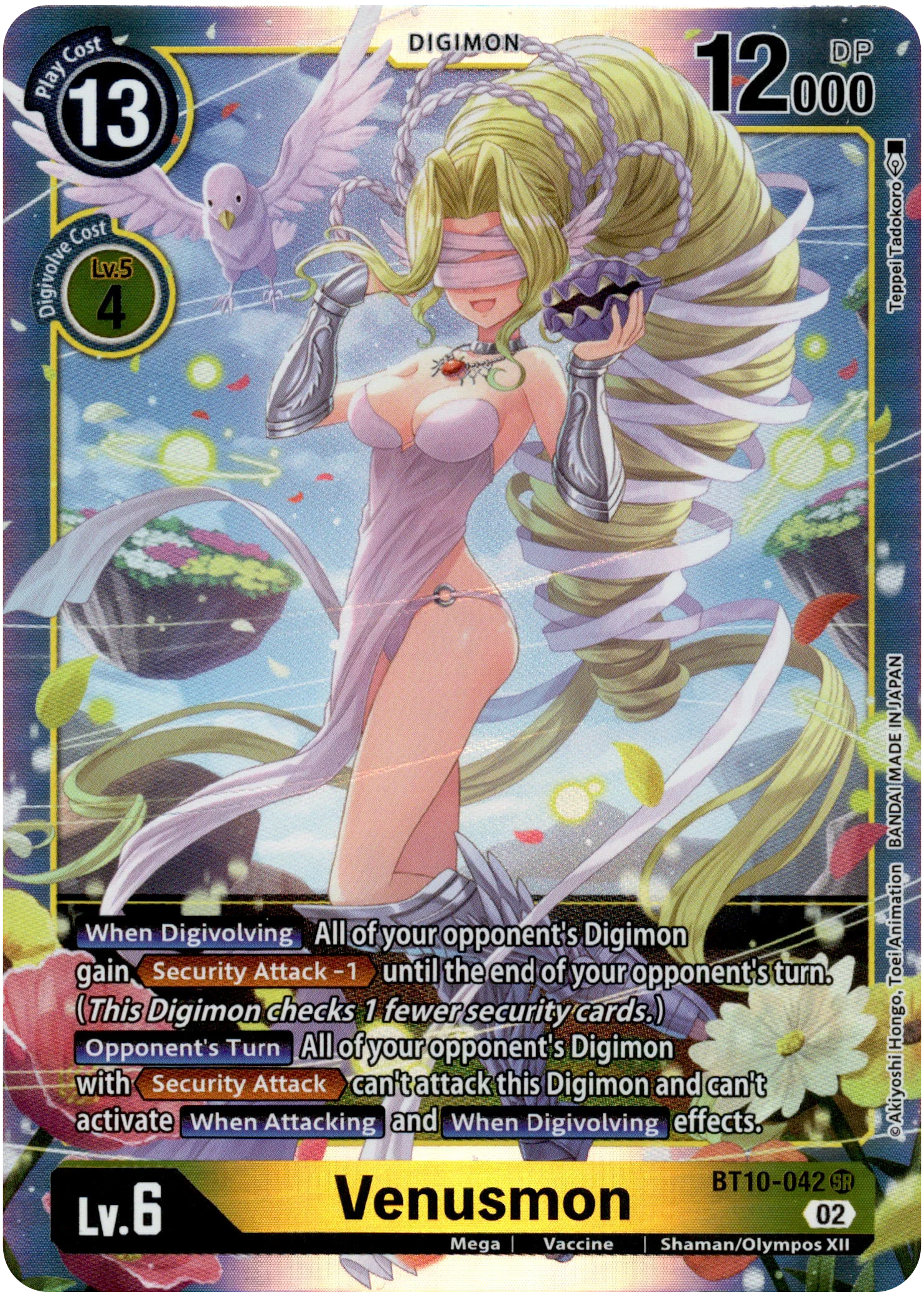 Venusmon - BT10-042 SR - Xros Encounter - Foil