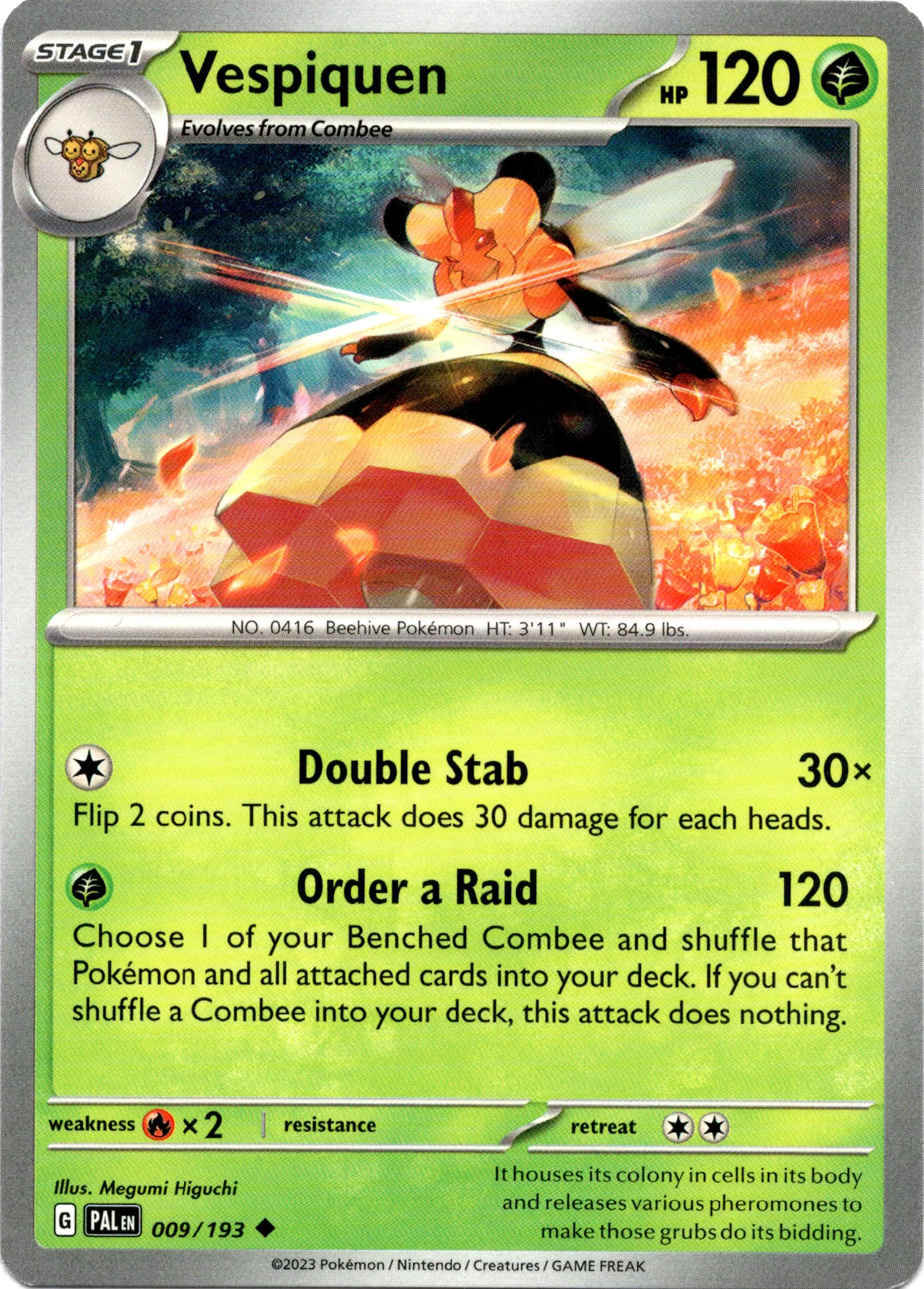 Vespiquen - 009/193 - Paldea Evolved