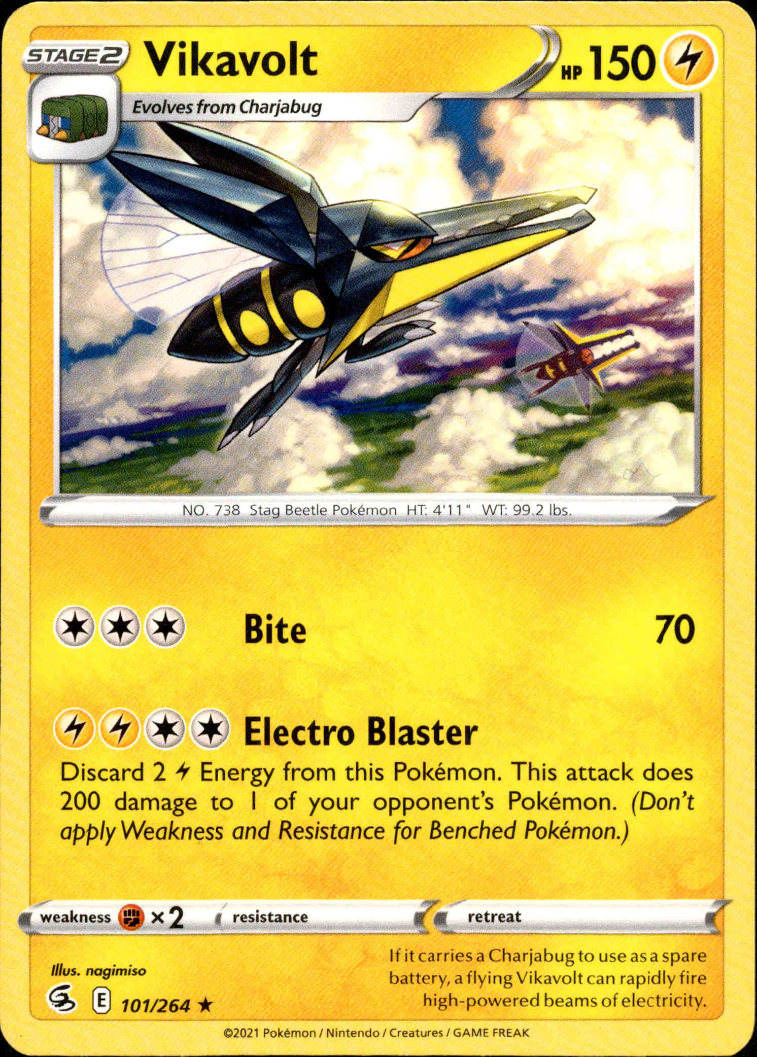 Vikavolt - 101/264 - Fusion Strike