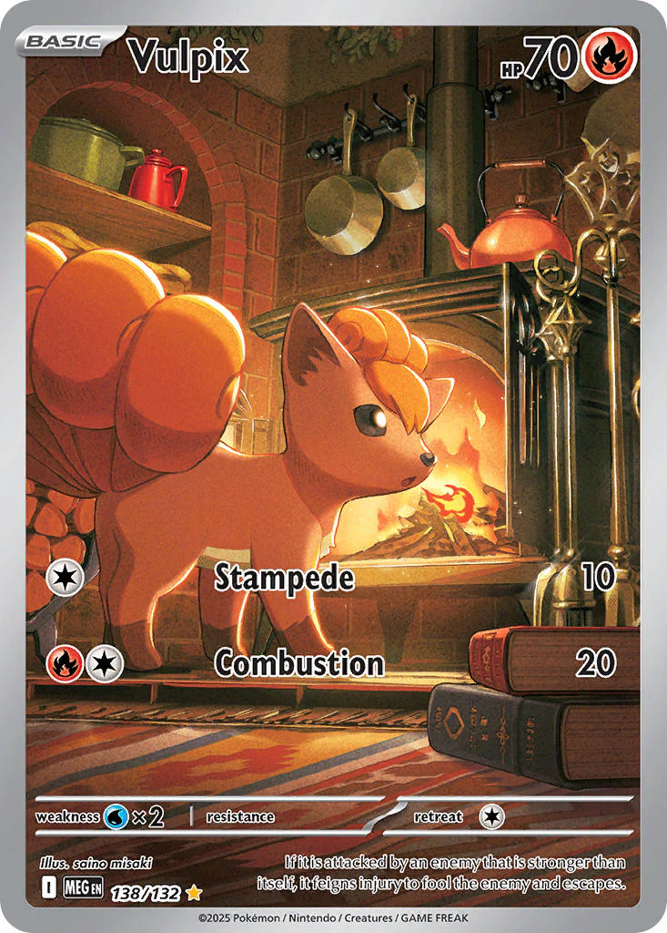 Vulpix - 138/132 - Mega Evolution - Holo