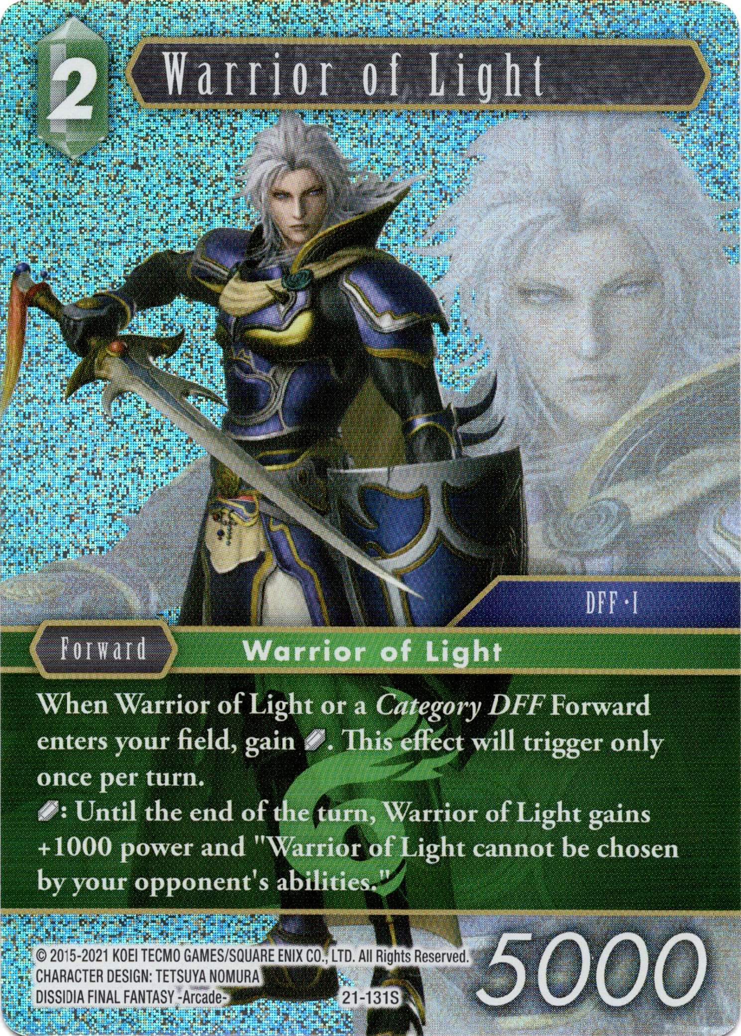 Warrior of Light - 21-131S - Beyond Destiny - Foil