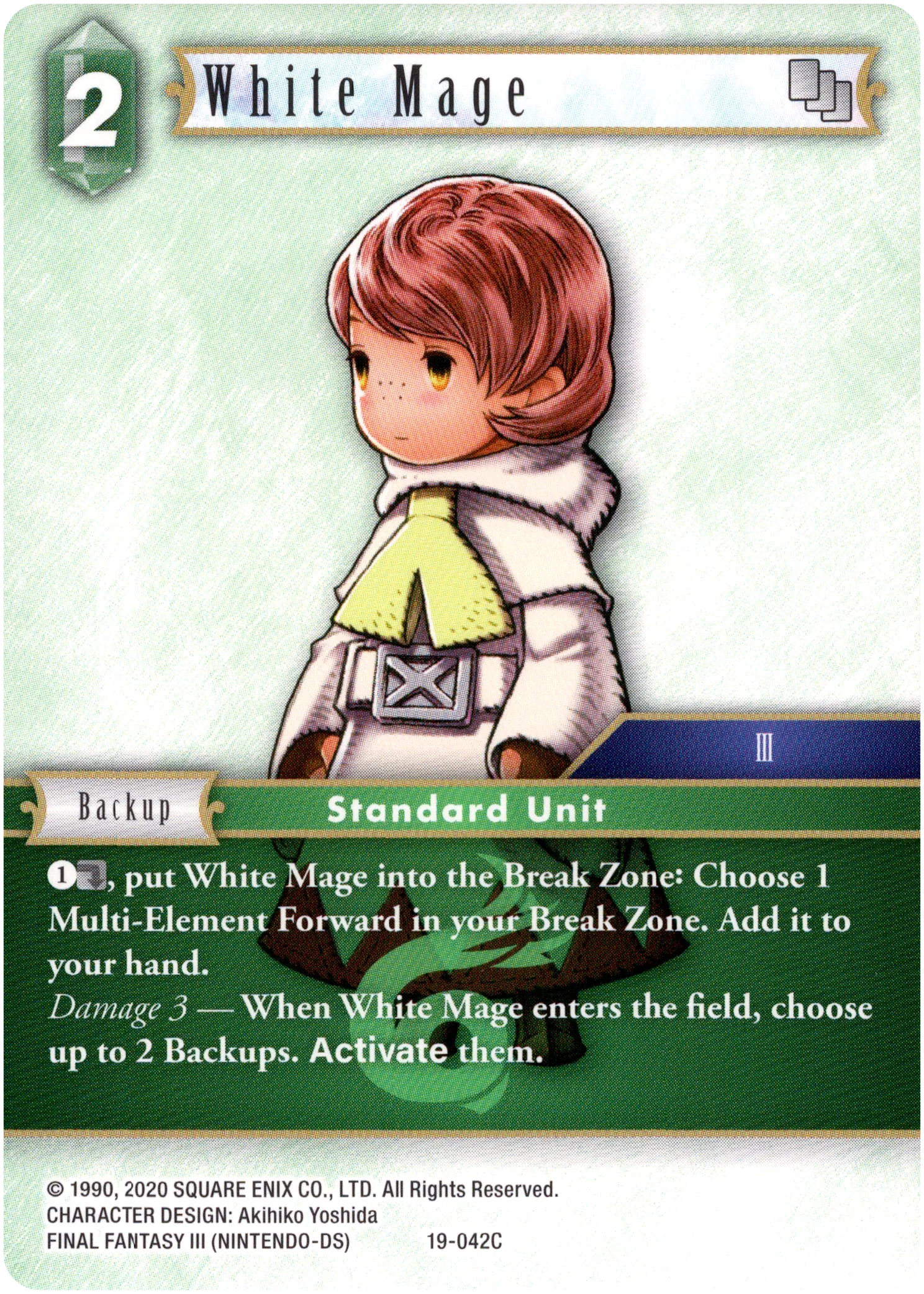 White Mage - 19-042C - From Nightmares