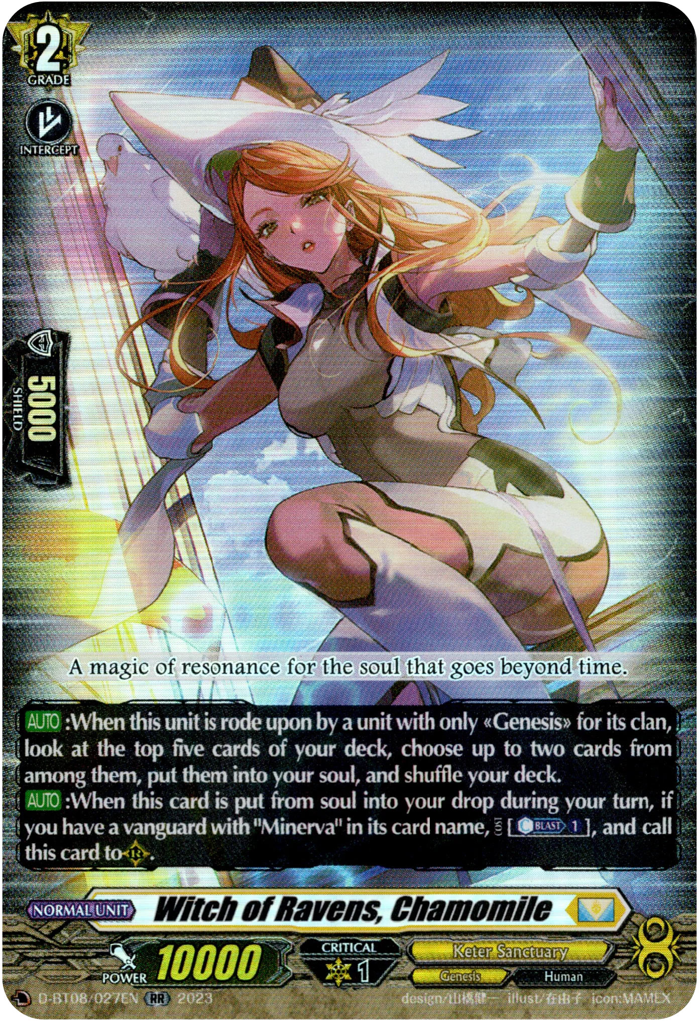 Witch of Ravens, Chamomile - D-BT08/027EN - Minerva Rising